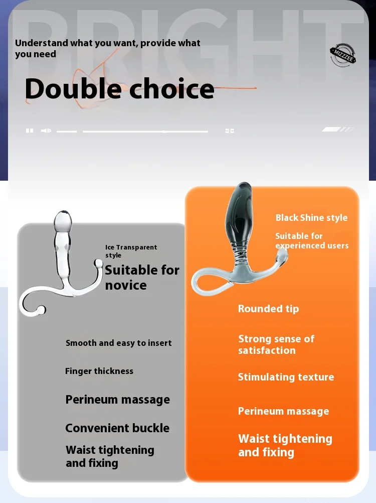 Men's Prostate Massage Clear Glass Anal Plug Cleaning Easy Black Glass Anal Plug Men's Sex Toys Adult Products Men's Prostate Massage Clear Glass Anal Plug Cleaning Easy Black Glass Anal Plug Men's Sex Toys Adult Products