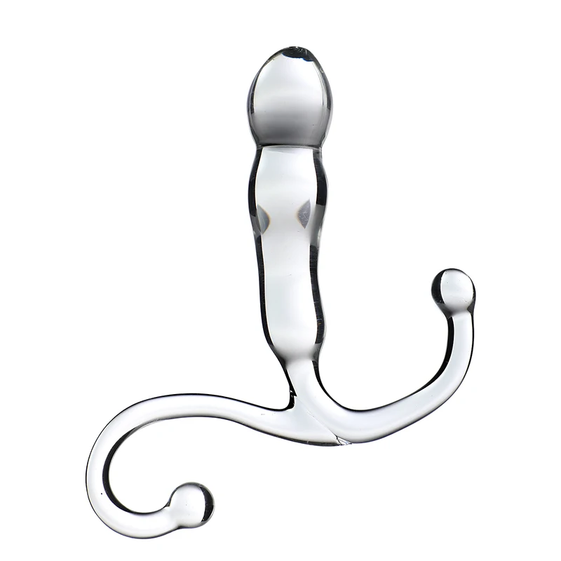 Plug Anal Transparente De Vidro Clear Glass Anal Plug - Imagem 4