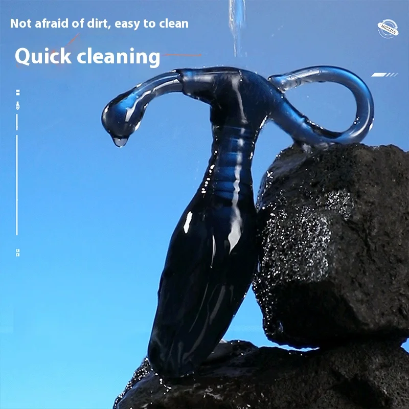 Plug Anal Transparente De Vidro Clear Glass Anal Plug - Imagem 6