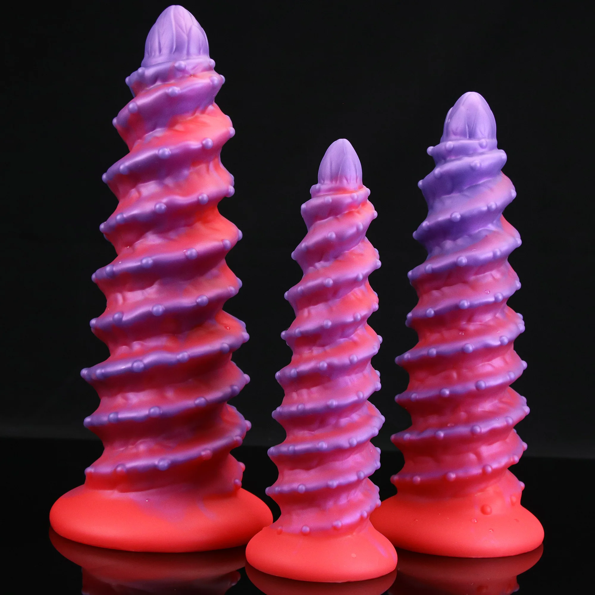 Soft Huge Thread Anal Plug Soft Silicone Monster Thick Dildo Sex Toys For Women Vaginal Massager Masturbate Anus Stimulate Tools Soft Huge Thread Anal Plug Soft Silicone Monster Thick Dildo Sex Toys For Women Vaginal Massager Masturbate Anus Stimulate Tools