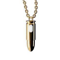 Alternative view of Calibre Bullet Vibrador Colar Cápsula Controle Remoto 10 Modos