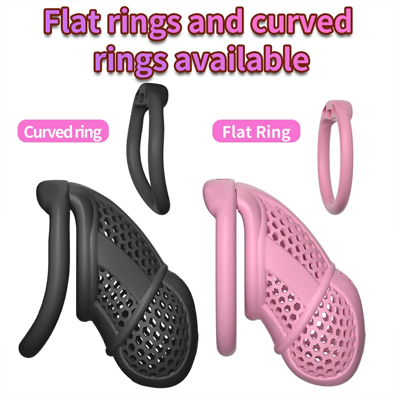 Vespeiro Honeycomb Chastity Cage Gaiola Castidade Vazada 4 Tamanhos - Imagem 5