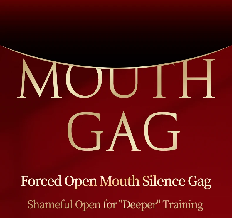 Metal Hollow Mouth Gag Fixed Tongue Oral Fixation Lips Ring Mouth Stuffer Couple Adult Games Alternative Bondage Erotic Sex Toys