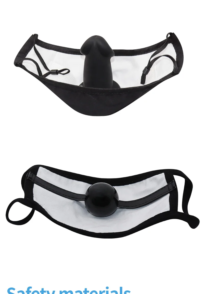 Erotic Toys Kits Silicone Mask Penis Women Detachable Masks Ball Go Out Wear BDSM Toy Dildo Sex Toy For Couples Adult Toys 18+
