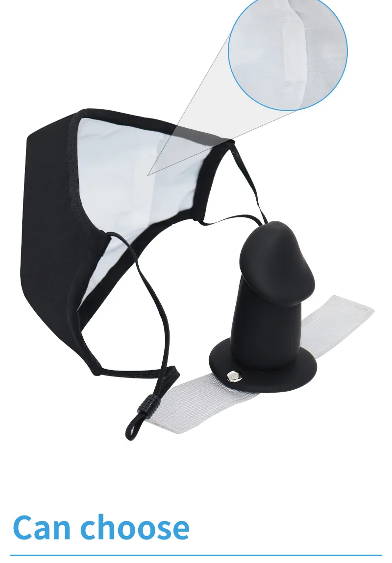 Erotic Toys Kits Silicone Mask Penis Women Detachable Masks Ball Go Out Wear BDSM Toy Dildo Sex Toy For Couples Adult Toys 18+