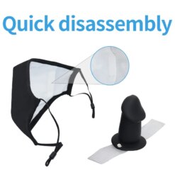 Alternative view of Máscara de Rosto Erótica Mordaça Ball Gag Mask