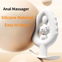 Silicone macio e fácil de limpar do plug anal Halo