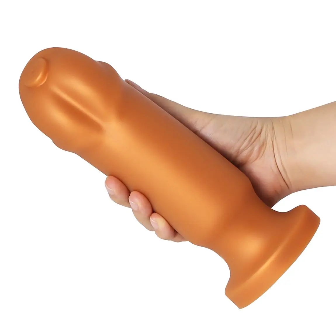 Plug Anal Glande Silicone Macio Butt Plug Ventosa 4 Tamanhos