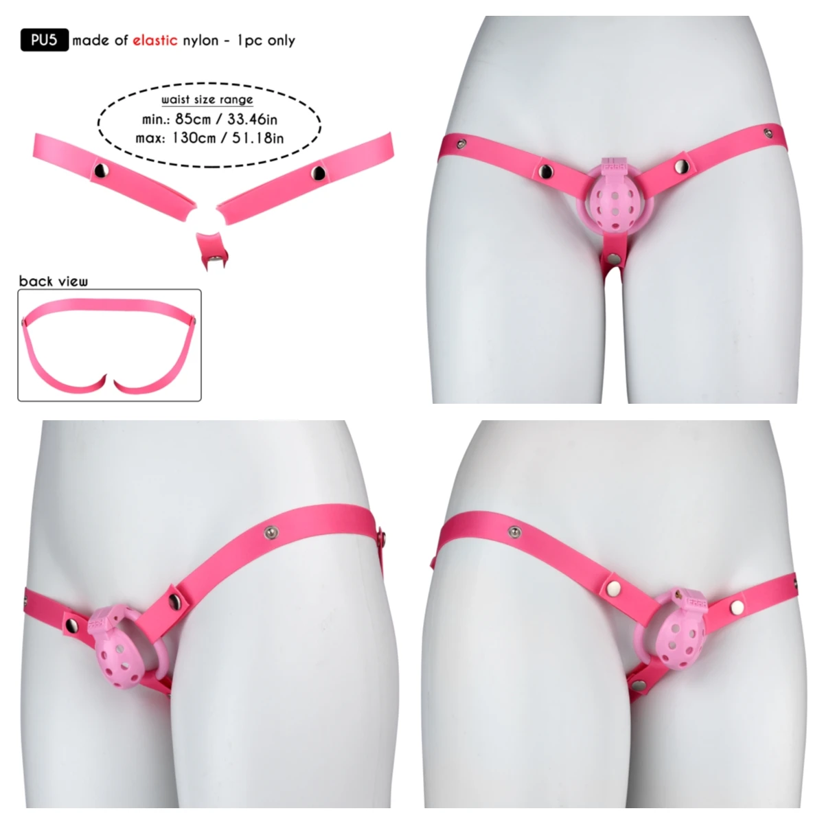 FRRK Pink Hollow Hole Sissies Chastity Cage ABS Resin 4 Size Penis Rings Cock Cage Feminized 정조대 Pussy Worship Fetish Sex Tooys FRRK Pink Hollow Hole Sissies Chastity Cage ABS Resin 4 Size Penis Rings Cock Cage Feminized 정조대 Pussy Worship Fetish Sex Tooys