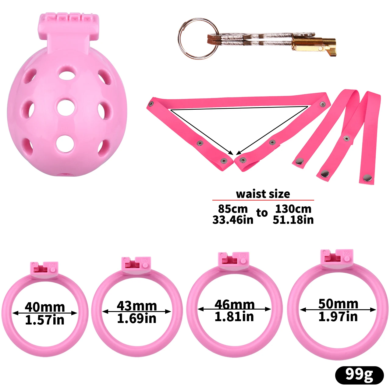 pink-elastic belt