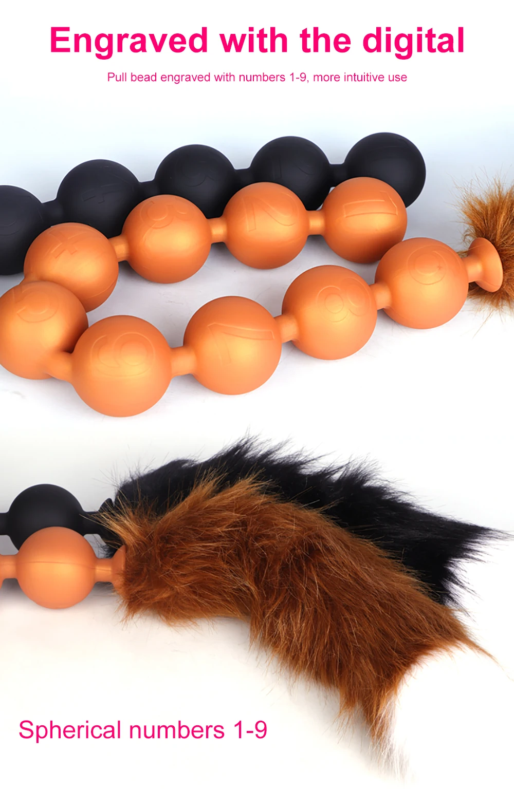 Super Long Huge 9 Ball Anal Beads Vaginal Anus Expansion Silicone ButtPlug Tail Anal Plug Adult Erotic Anal SexToy For Men Women Super Long Huge 9 Ball Anal Beads Vaginal Anus Expansion Silicone ButtPlug Tail Anal Plug Adult Erotic Anal SexToy For Men Women