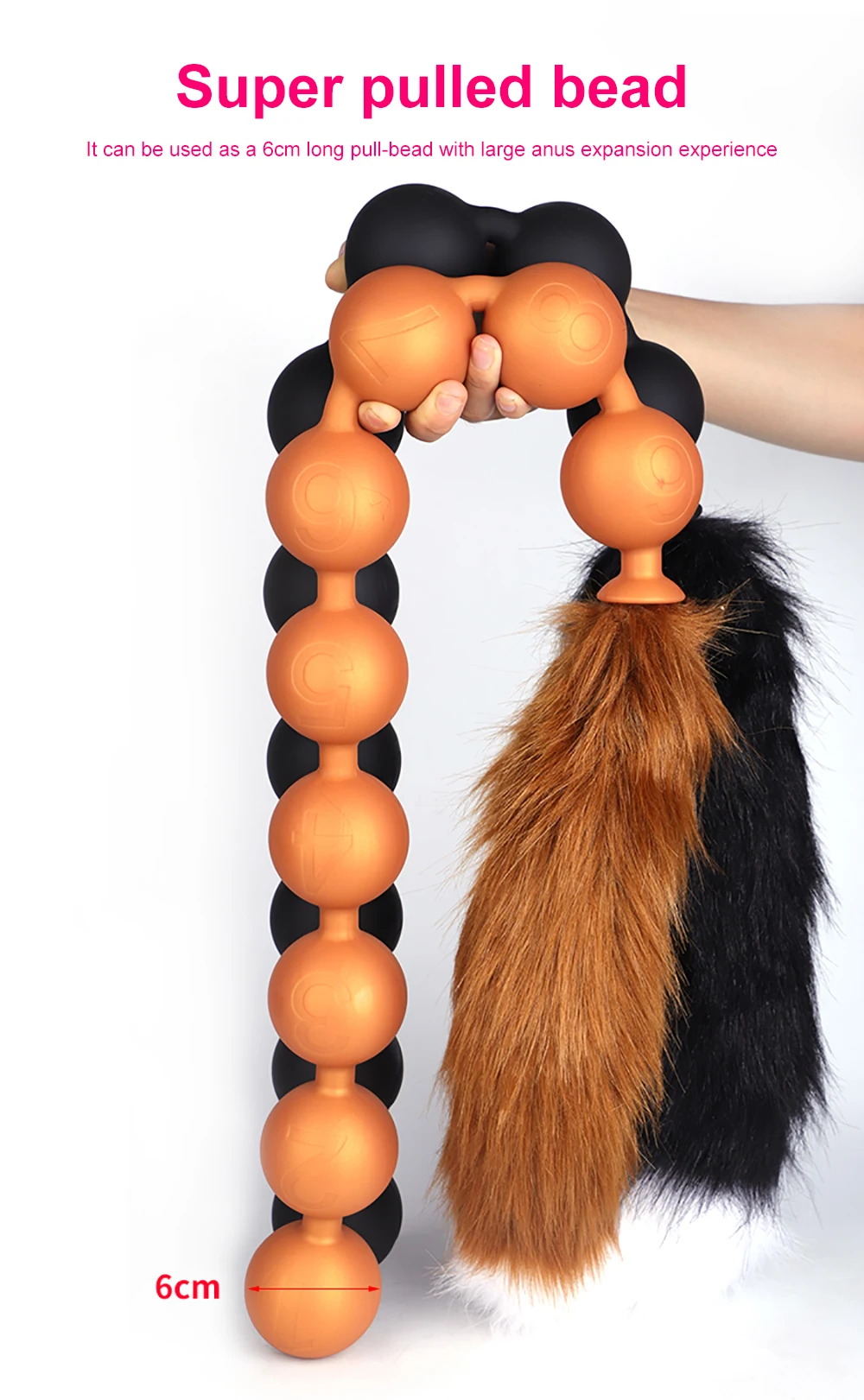 Super Long Huge 9 Ball Anal Beads Vaginal Anus Expansion Silicone ButtPlug Tail Anal Plug Adult Erotic Anal SexToy For Men Women Super Long Huge 9 Ball Anal Beads Vaginal Anus Expansion Silicone ButtPlug Tail Anal Plug Adult Erotic Anal SexToy For Men Women