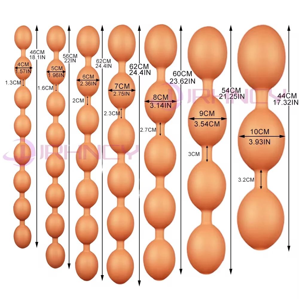 Double Love Huge Anal Beads Plug Gay/Lesbian Dual Use Big Egg Butt Plug Soft Anal Ball Dildos Bdsm Prostate Massage Sex Shop Toy Double Love Huge Anal Beads Plug Gay/Lesbian Dual Use Big Egg Butt Plug Soft Anal Ball Dildos Bdsm Prostate Massage Sex Shop Toy