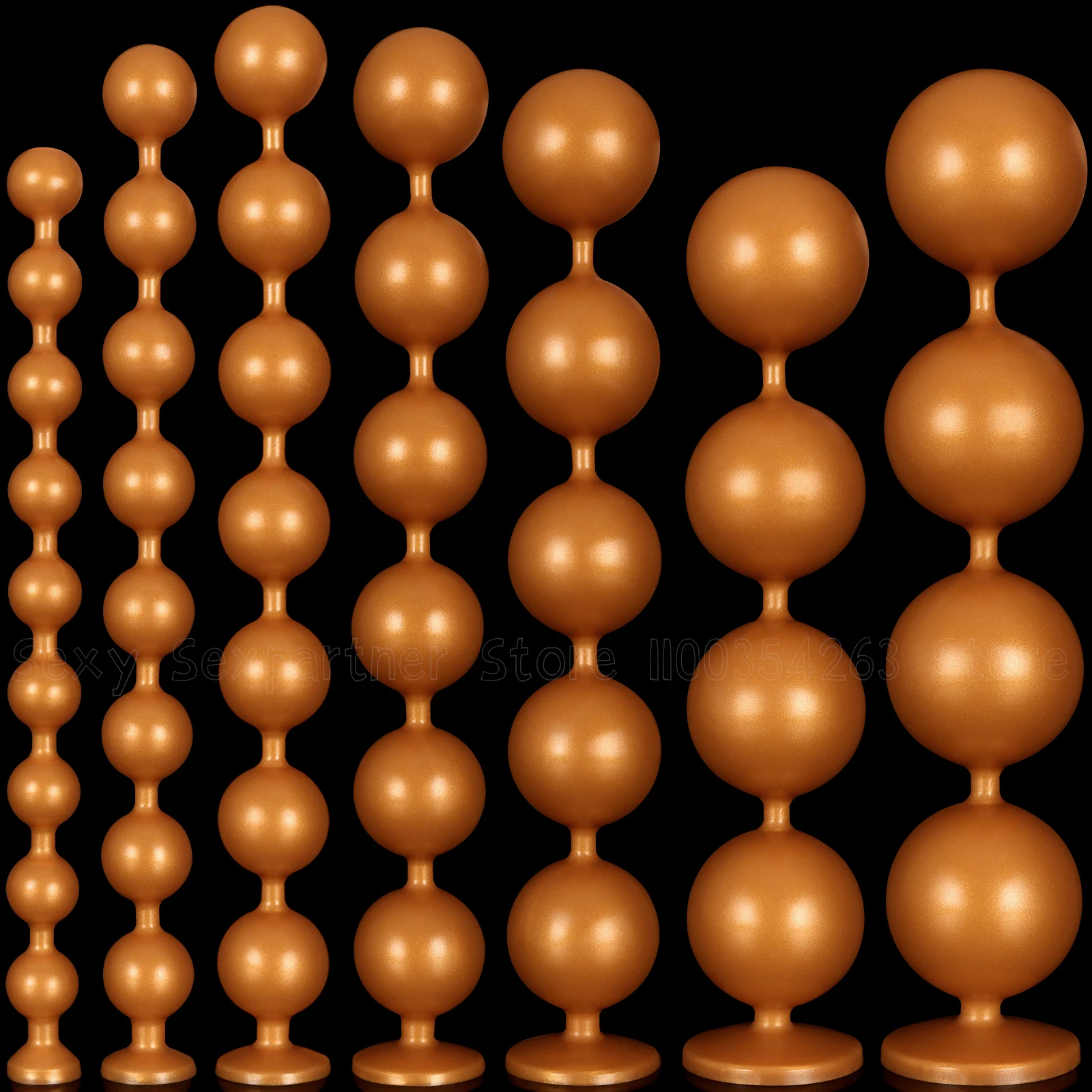 Long Sucker 8cm Diameter Anal Beads Lager Anal Butt Plug Dilator Stimulation Pull Bead Dildo Masturbation Sex Toys For Man/Woman Long Sucker 8cm Diameter Anal Beads Lager Anal Butt Plug Dilator Stimulation Pull Bead Dildo Masturbation Sex Toys For Man/Woman