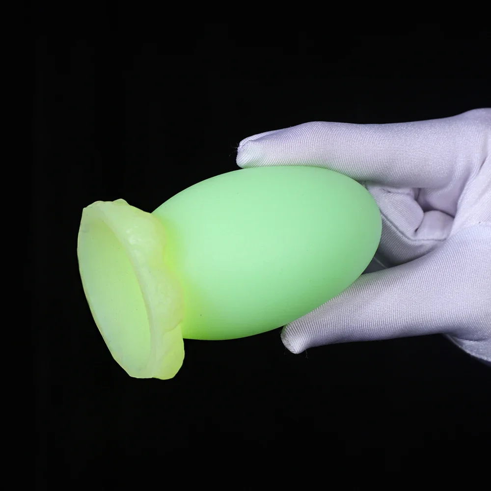Super big dragon eggs anal plug,Nightglowing anal pull beads,Sex toys for women/men,Soft silicone material,Massage Masturbation