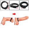 Anel Peniano Ajustável em Silicone Cock Ring