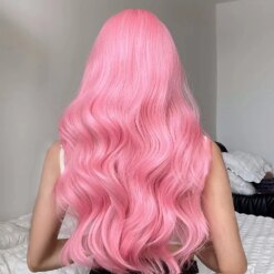 Alternative view of Peruca Longa Sintética Lace Synthetic Wig