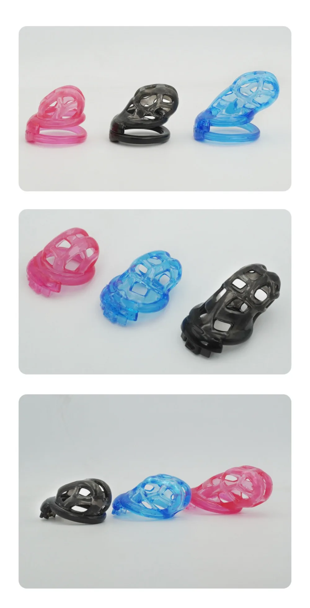 Soft Chastity Cage Device Adjustable Cock Cage Lock Penis Restraints for Men BDSM Discreet Fetish Training Adult Erotic Sex Toys Soft Chastity Cage Device Adjustable Cock Cage Lock Penis Restraints for Men BDSM Discreet Fetish Training Adult Erotic Sex Toys