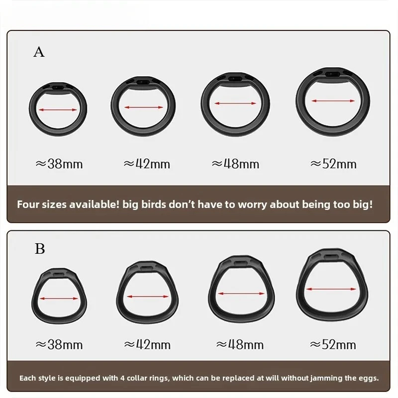 Gaiola de Castidade Macia 4 Anéis Soft Chastity Cage - Imagem 5