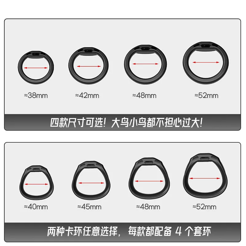 Mini Gaiola de Castidade Silicone Viper X Soft Chastity Cage - Imagem 3