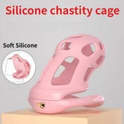 Gaiola de Castidade 4 Anéis Chastity Cage