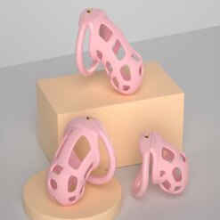 Alternative view of Gaiola de Castidade 4 Anéis Chastity Cage