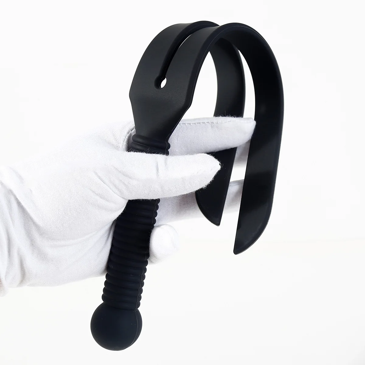 Black Silicone Whips Flogger Spanking Paddle Sex Play Horse Crop Training Whip For Equestrian Riding Sex Toys For Women Couples