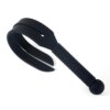 Plug Anal Chicote Buttplug Black Silicone Whip