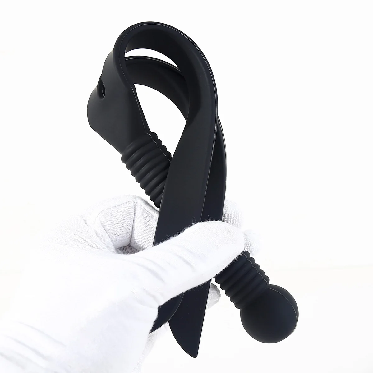 Black Silicone Whips Flogger Spanking Paddle Sex Play Horse Crop Training Whip For Equestrian Riding Sex Toys For Women Couples