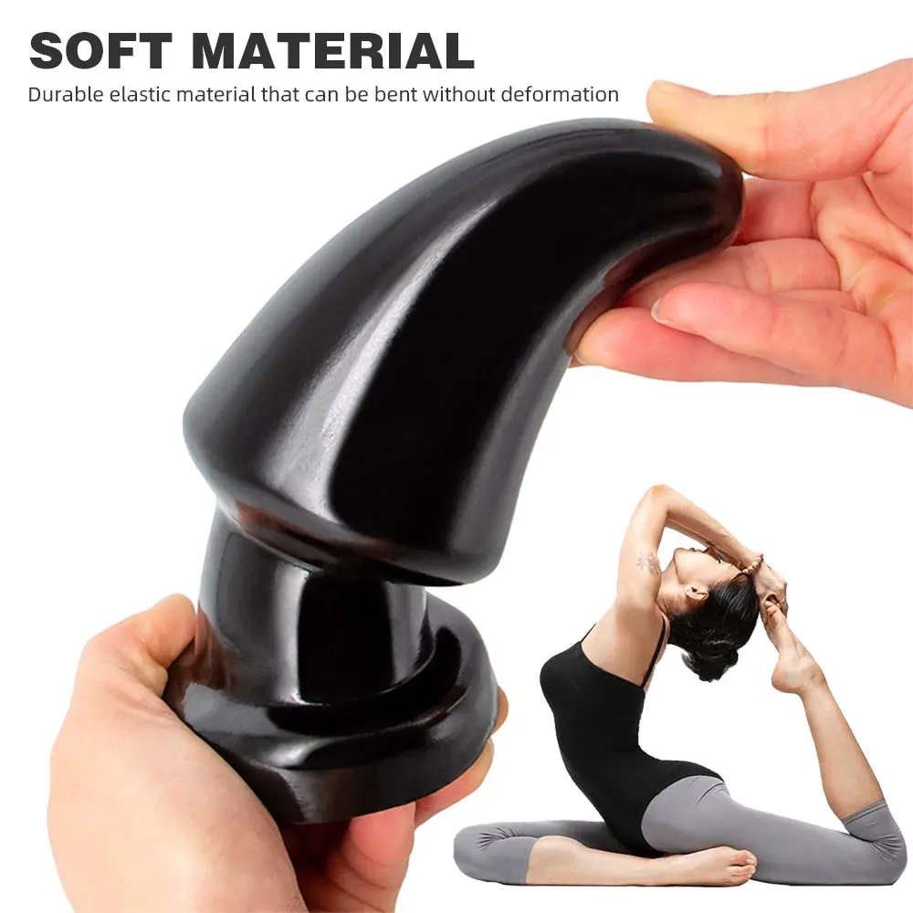 Dildo Enorme Silicone Anal Plug Buttplug - Imagem 5