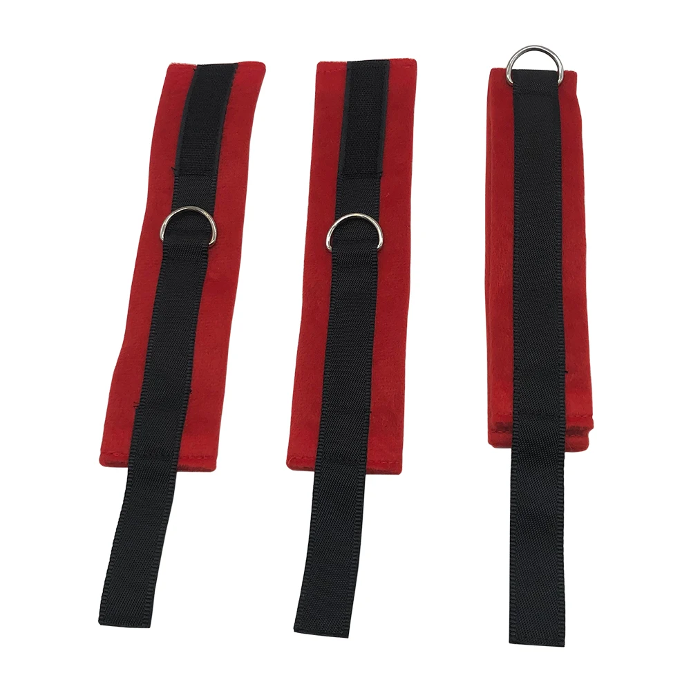 Erotic Restraints Kit Handcuffs Collar Slave Bondage BDSM Bondage Back Handcuffs Sex Bondage Adult Toys for Couple