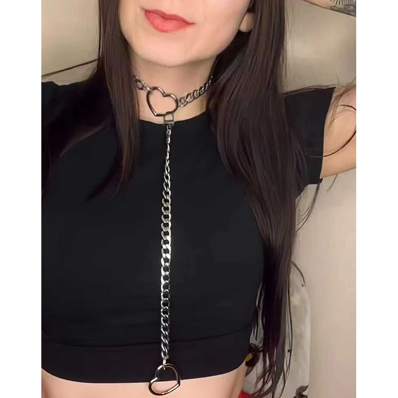 Halloween Punk Gothic Pu Leather Fashion Personality Trend Necklace Daily Holiday Party Costume Decoration Halloween Punk Gothic Pu Leather Fashion Personality Trend Necklace Daily Holiday Party Costume Decoration