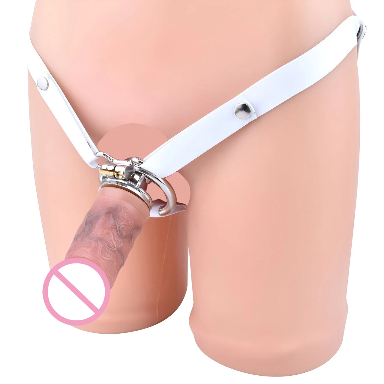FRRK Inverted Chastity Cage With Large Realistic Dildo Urethral, Detachable Penis Catheter Accessories, BDSM Adult Fetish Toys FRRK Inverted Chastity Cage With Large Realistic Dildo Urethral, Detachable Penis Catheter Accessories, BDSM Adult Fetish Toys