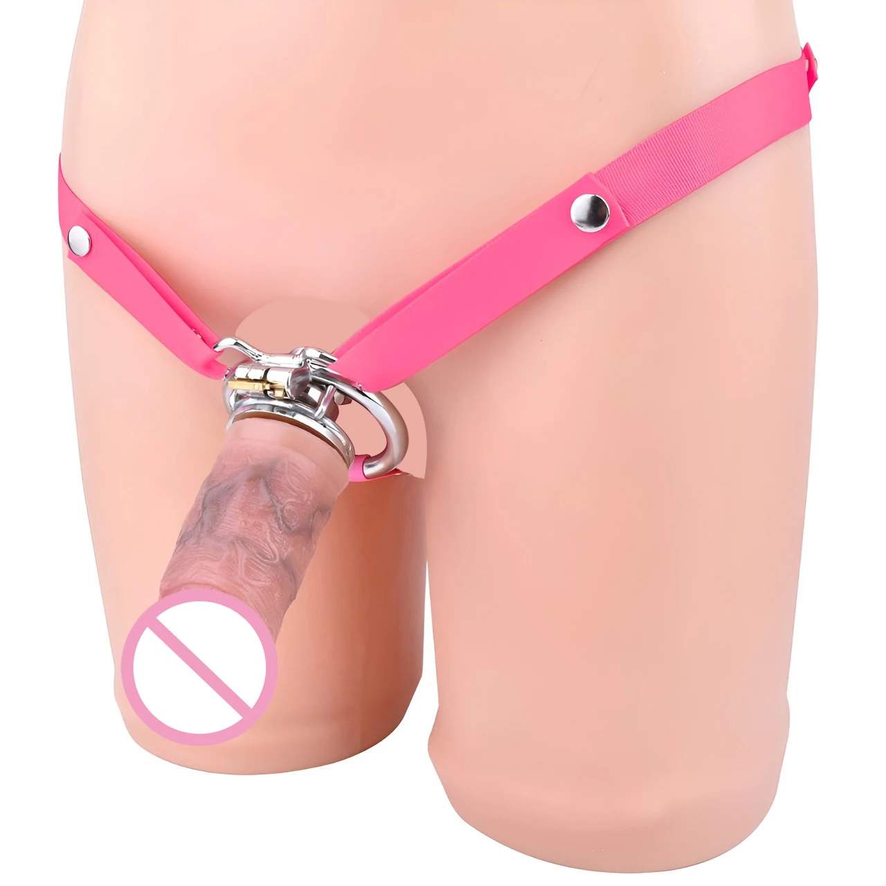 FRRK Inverted Chastity Cage With Large Realistic Dildo Urethral, Detachable Penis Catheter Accessories, BDSM Adult Fetish Toys FRRK Inverted Chastity Cage With Large Realistic Dildo Urethral, Detachable Penis Catheter Accessories, BDSM Adult Fetish Toys