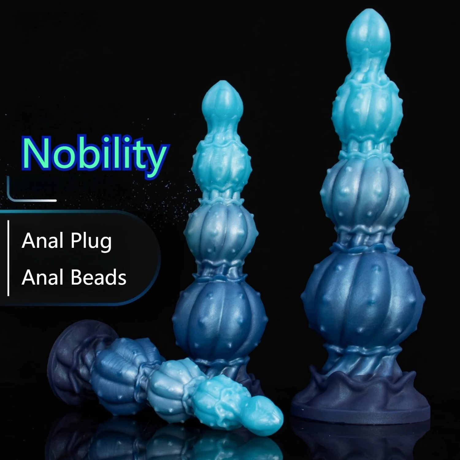 Plug Anal Consolo 3 Tamanhos Expansion Butt Dildo