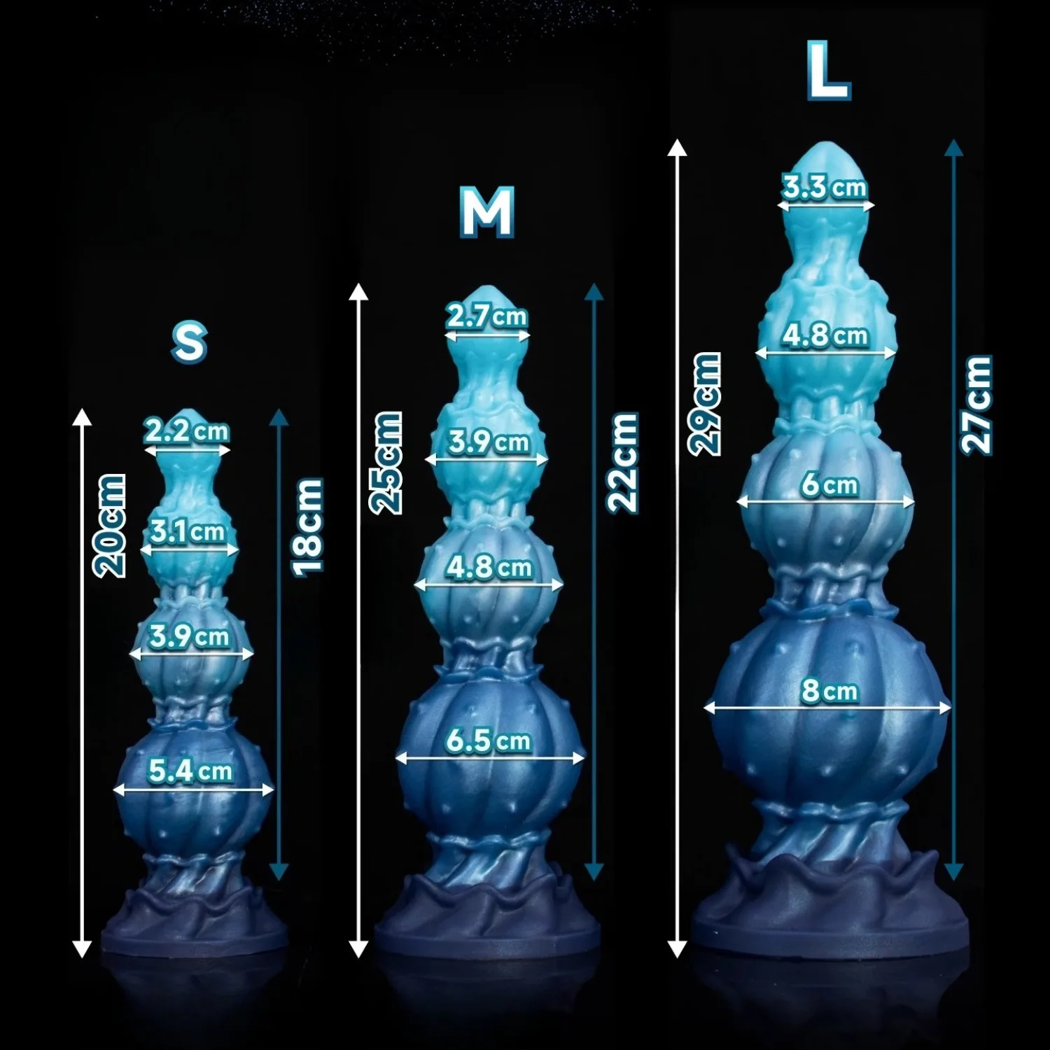 3 Sizes Gourd Shape Anal Plug Prostate Massager Anal Beads Stimulator Huge Dildos Vagina Masturbator Adult Sex Toys Suction Cup 3 Sizes Gourd Shape Anal Plug Prostate Massager Anal Beads Stimulator Huge Dildos Vagina Masturbator Adult Sex Toys Suction Cup