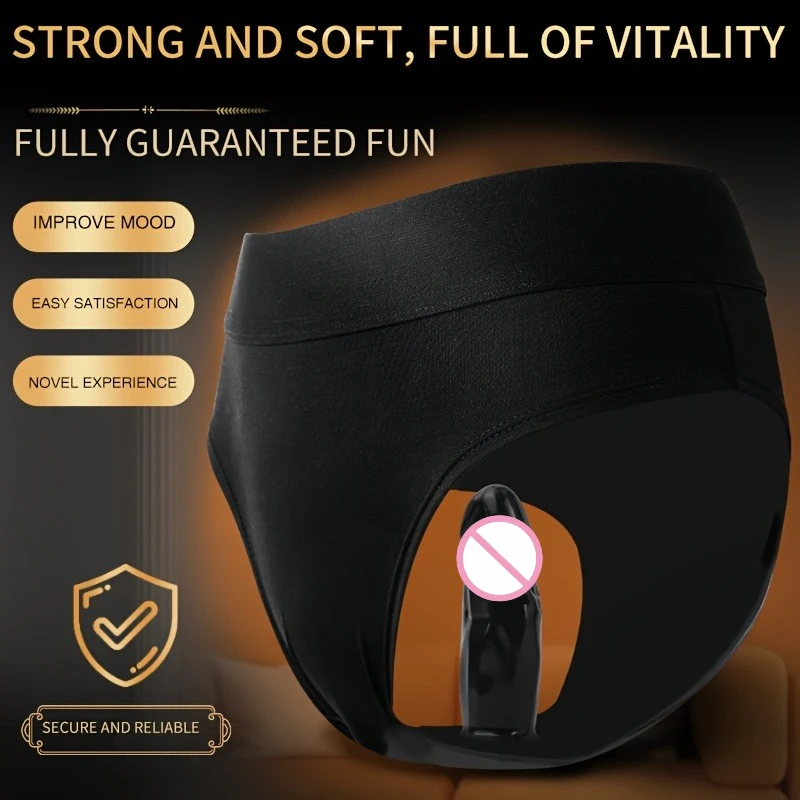 Wearable Elastic Pants Dildos Single/double Head Penis Detachable Realistic G-spot Vaginal and Anal Plug Pleasure Adult Sex Toys