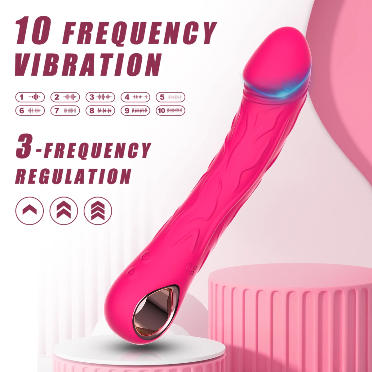 Vibrador Ponto G Estimulador Clitóris Magic Wand Vibrator