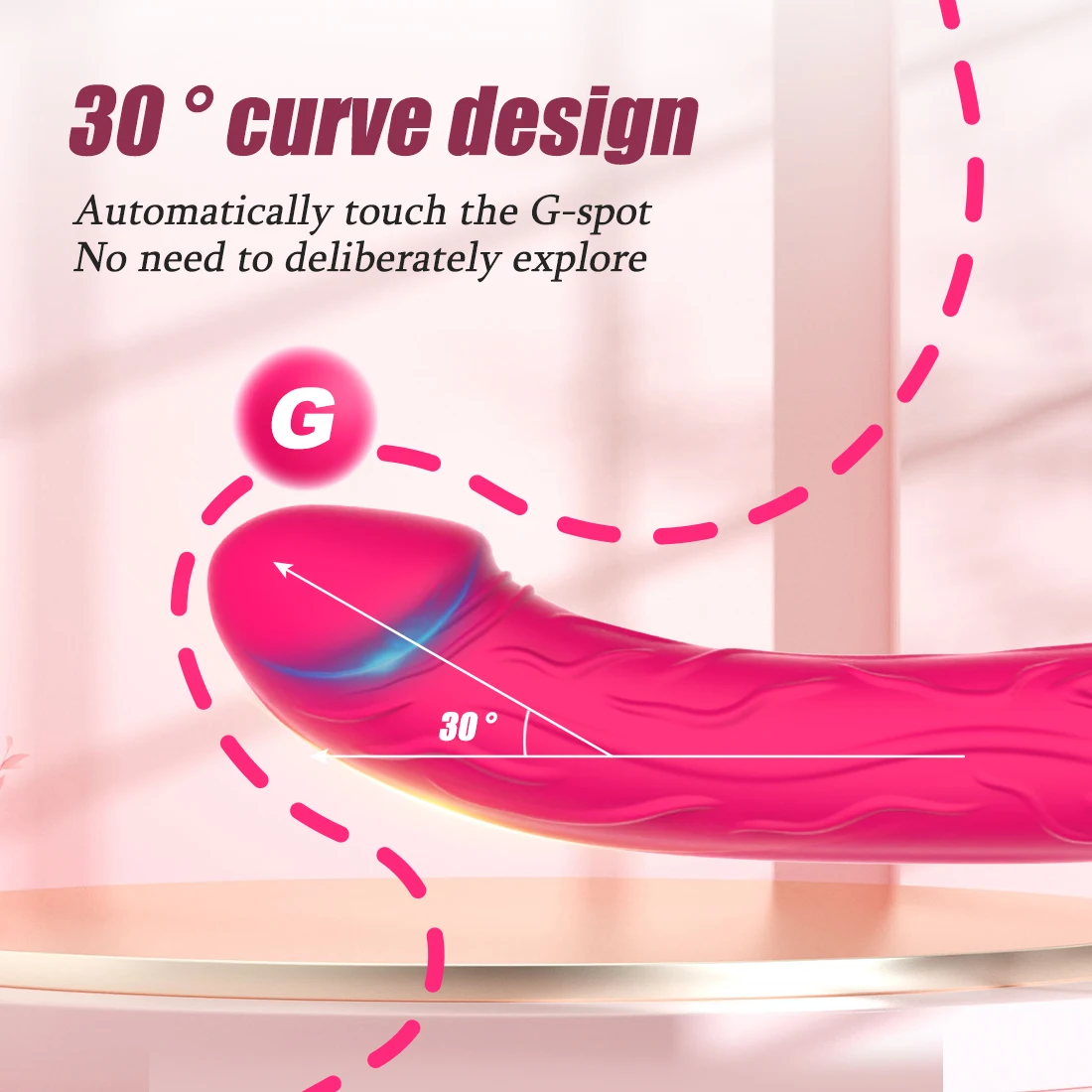 Vibrador Ponto G Estimulador Clitóris Magic Wand Vibrator - Imagem 5