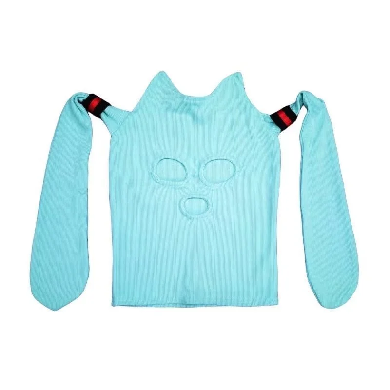 Funny Anime Cat Ear Knitted Face Mask Cosplay Cute Knitted Hats Halloween Party Costumes Accessory Funny Full Face Helmet Funny Anime Cat Ear Knitted Face Mask Cosplay Cute Knitted Hats Halloween Party Costumes Accessory Funny Full Face Helmet