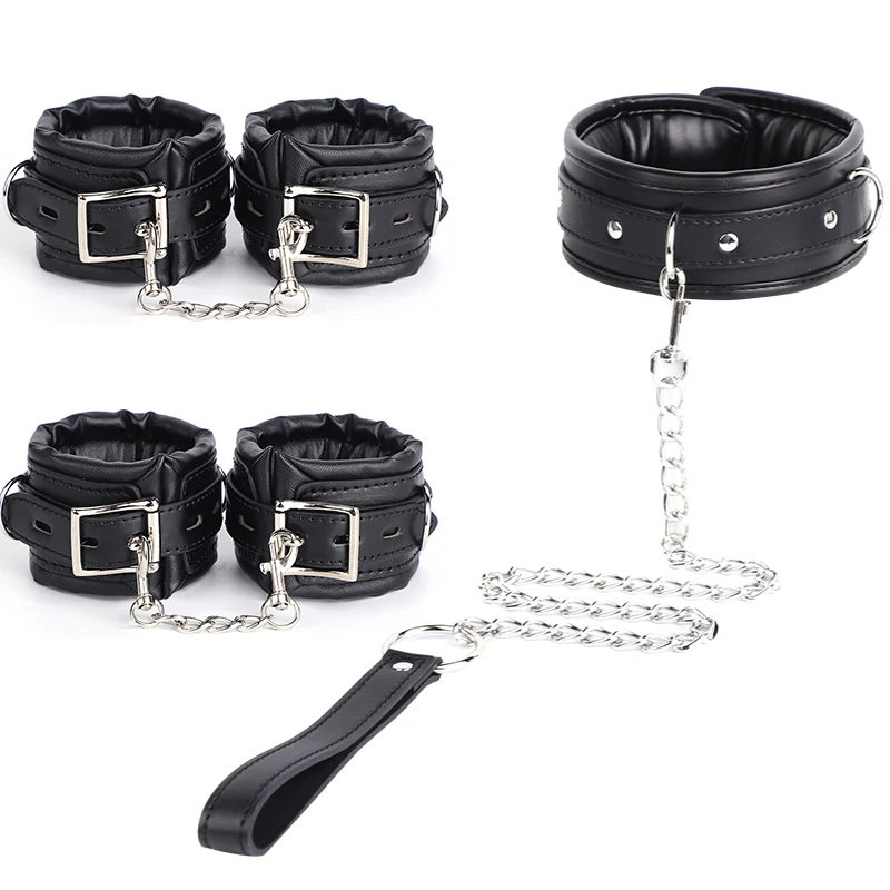 Blackwolf Conjunto de Contenção Luxo Premium BDSM Restraint Set - Imagem 3