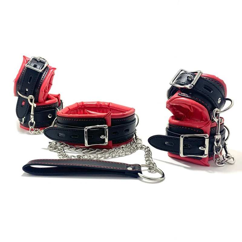 Blackwolf Conjunto de Contenção Luxo Premium BDSM Restraint Set - Imagem 2