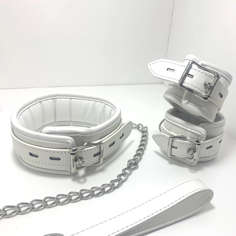 BLACKWOLF Premium BDSM restraint set Luxury restraint BDSM set Luxury handcuffs Collar Leash Ankle and Handcuffs Submissive Wris BLACKWOLF Premium BDSM restraint set Luxury restraint BDSM set Luxury handcuffs Collar Leash Ankle and Handcuffs Submissive Wris