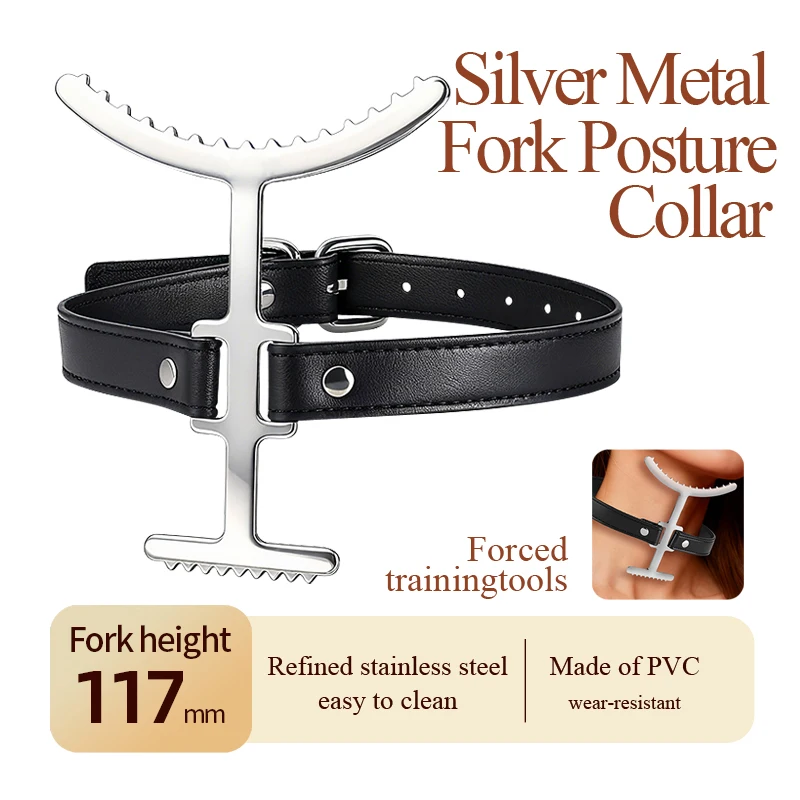 Metal Neck Bound Collar, Neck restriction toys, BDSM Bondage Gear Accessories, sex toys, adult pleasure, sexual wellness Metal Neck Bound Collar, Neck restriction toys, BDSM Bondage Gear Accessories, sex toys, adult pleasure, sexual wellness