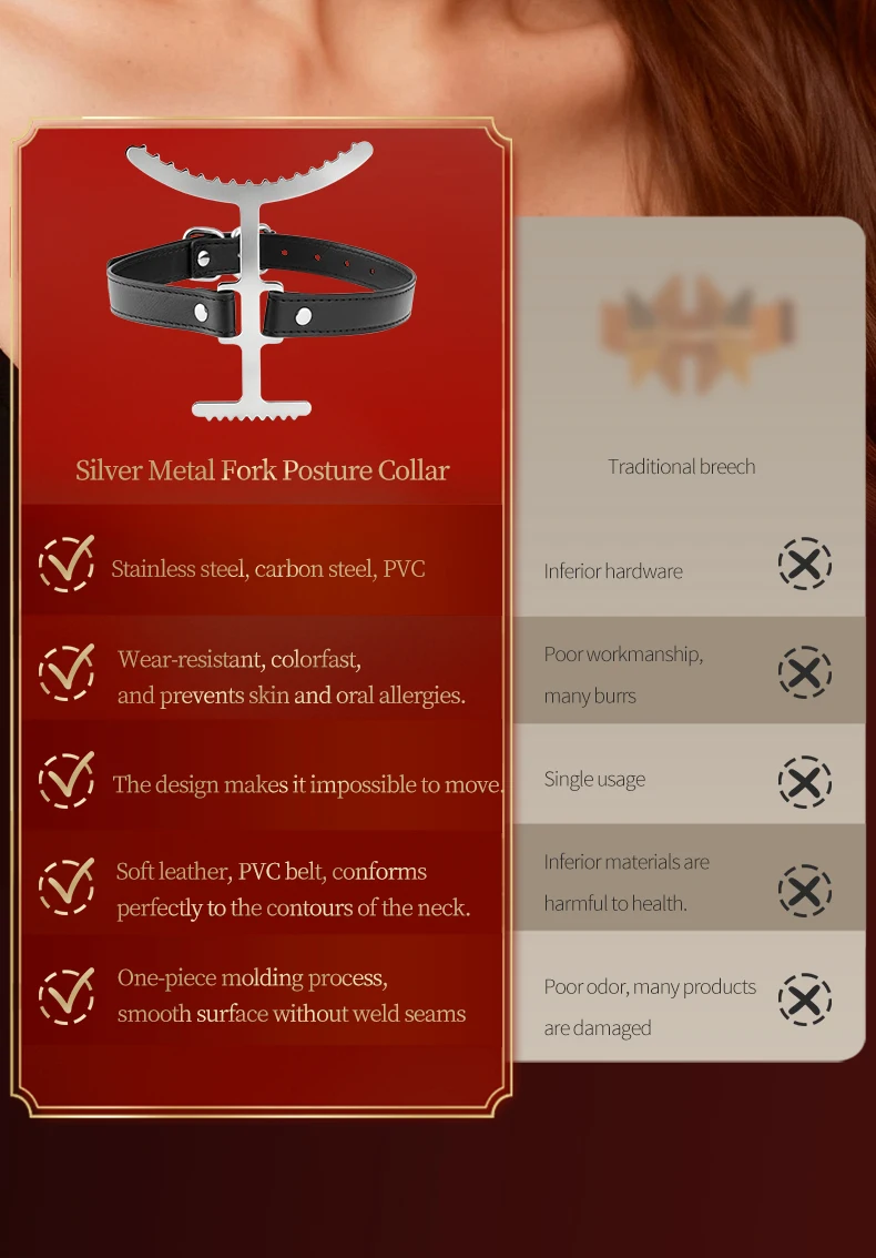 Metal Neck Bound Collar, Neck restriction toys, BDSM Bondage Gear Accessories, sex toys, adult pleasure, sexual wellness Metal Neck Bound Collar, Neck restriction toys, BDSM Bondage Gear Accessories, sex toys, adult pleasure, sexual wellness