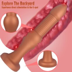 Alternative view of Plug Anal Grande Longo Soft Butt Plug