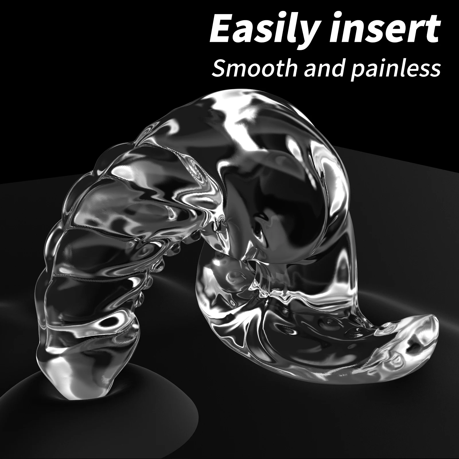 Transparent Anal Plug Male and Female Expansion Masturbator massage Sensual Beads Adult Sex Toys For Women Men Gay Vaginal plug Transparent Anal Plug Male and Female Expansion Masturbator massage Sensual Beads Adult Sex Toys For Women Men Gay Vaginal plug