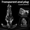 Butt Plug Anal Transparente Dilatador Estimulador de Próstata