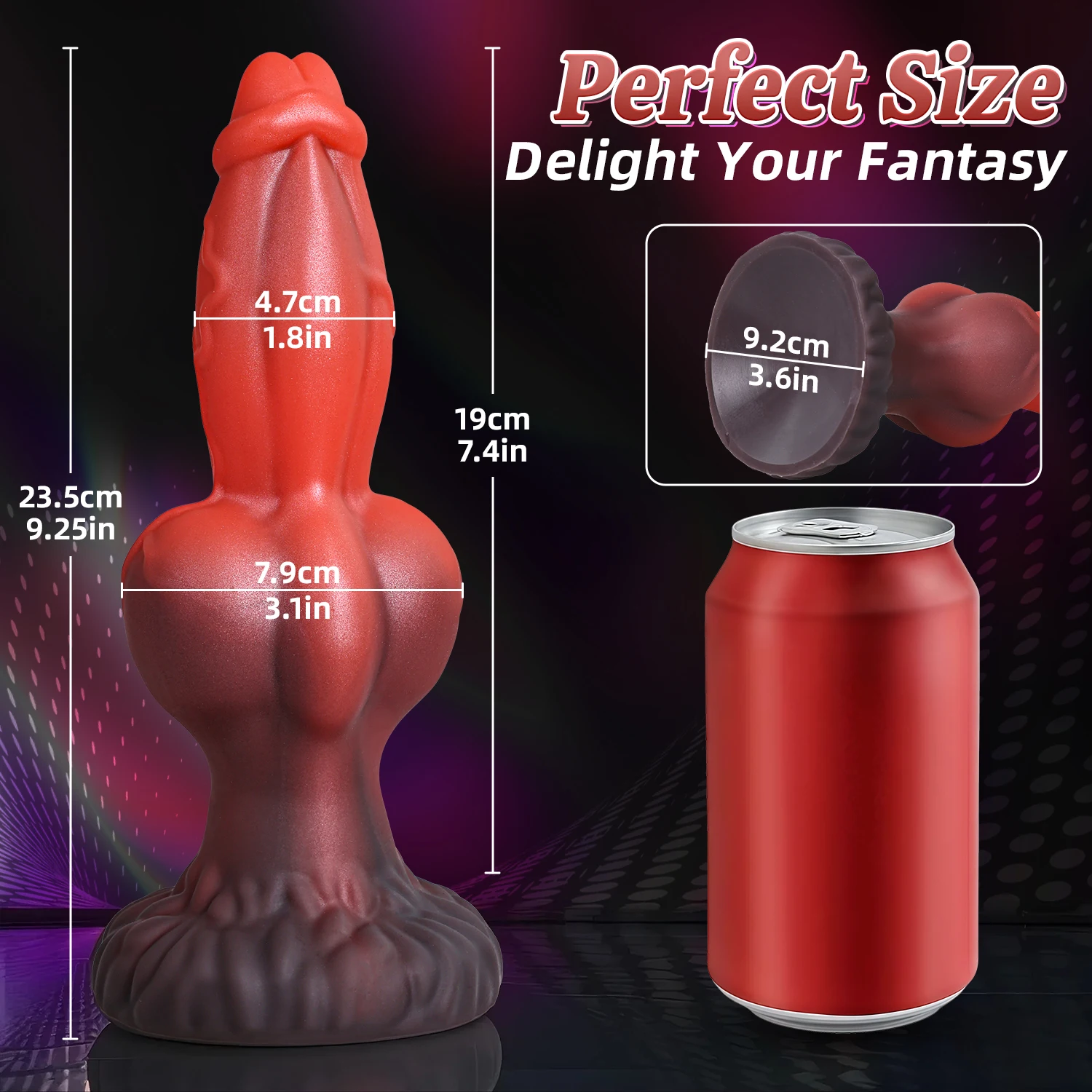 Wolf Dilds Vagina Massage G-Spot Stimulation Dog Kont Penis for Female Prostate Anal Plug Penetration Sex Toys for Women and Men Wolf Dilds Vagina Massage G-Spot Stimulation Dog Kont Penis for Female Prostate Anal Plug Penetration Sex Toys for Women and Men