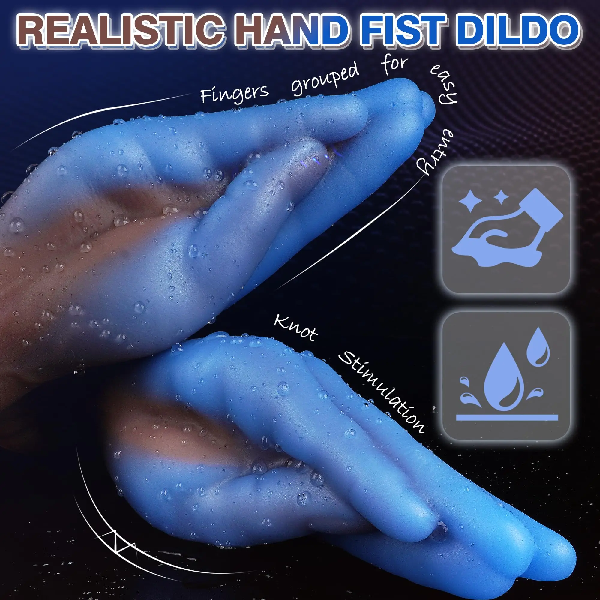 Anal Plug Fisting Dildo Big Hand Shape Butt Plug for Female and Men Suction Cup Ass Dilator Silicone Masturbator Adult Sex Toys Anal Plug Fisting Dildo Big Hand Shape Butt Plug for Female and Men Suction Cup Ass Dilator Silicone Masturbator Adult Sex Toys